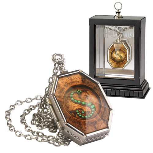 HARRY POTTER SLYTHERIN CRYSTAL SNAKE HORCRUX LOCKET