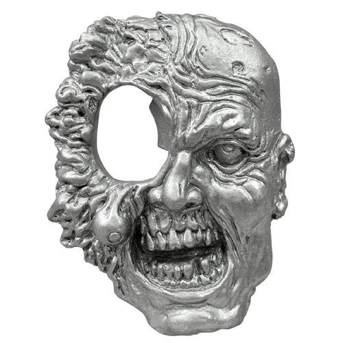 Walking Dead Hole In Head Zombie Metal Bottle Opener