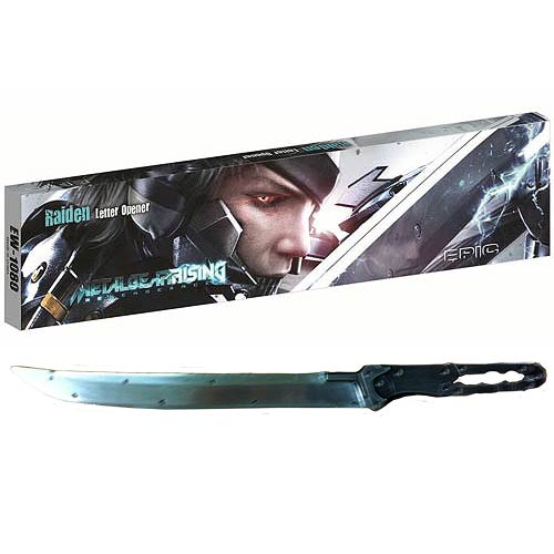 Metal Gear Rising Revengeance Raiden Mini Sword Replica Metal Gear Rising Revengeance Raiden Mini Sword Replica
