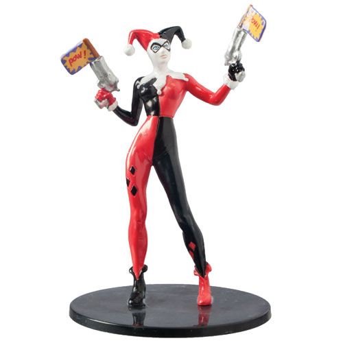 Batman Harley Quinn DC Comics 4-Inch Mini-Statue Batman Harley Quinn DC Comics 4-Inch Mini-Statue