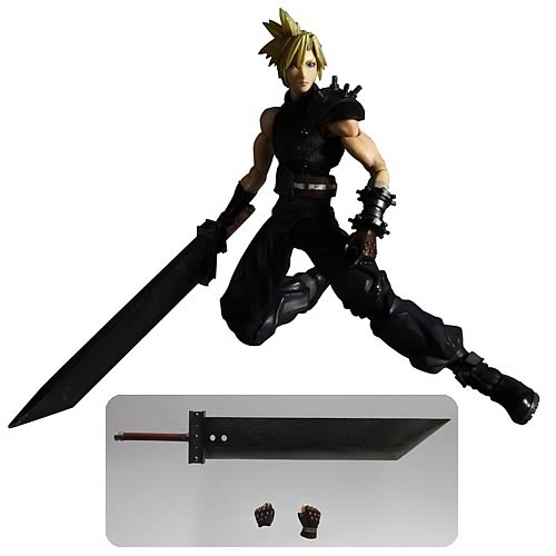 Final Fantasy Dissidia Cloud Strife Play Arts Kai Figure Final Fantasy Dissidia Cloud Strife Play Arts Kai Figure