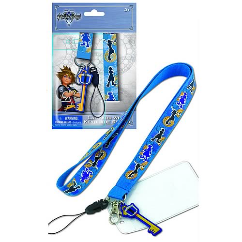 Kingdom Hearts 3 Sword Key Lanyard