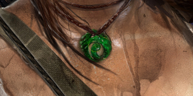 Tomb Raider Lara Croft Pendant Necklace